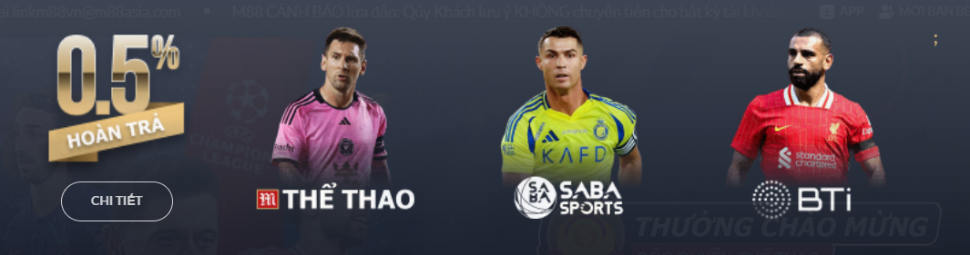 thể thao m88